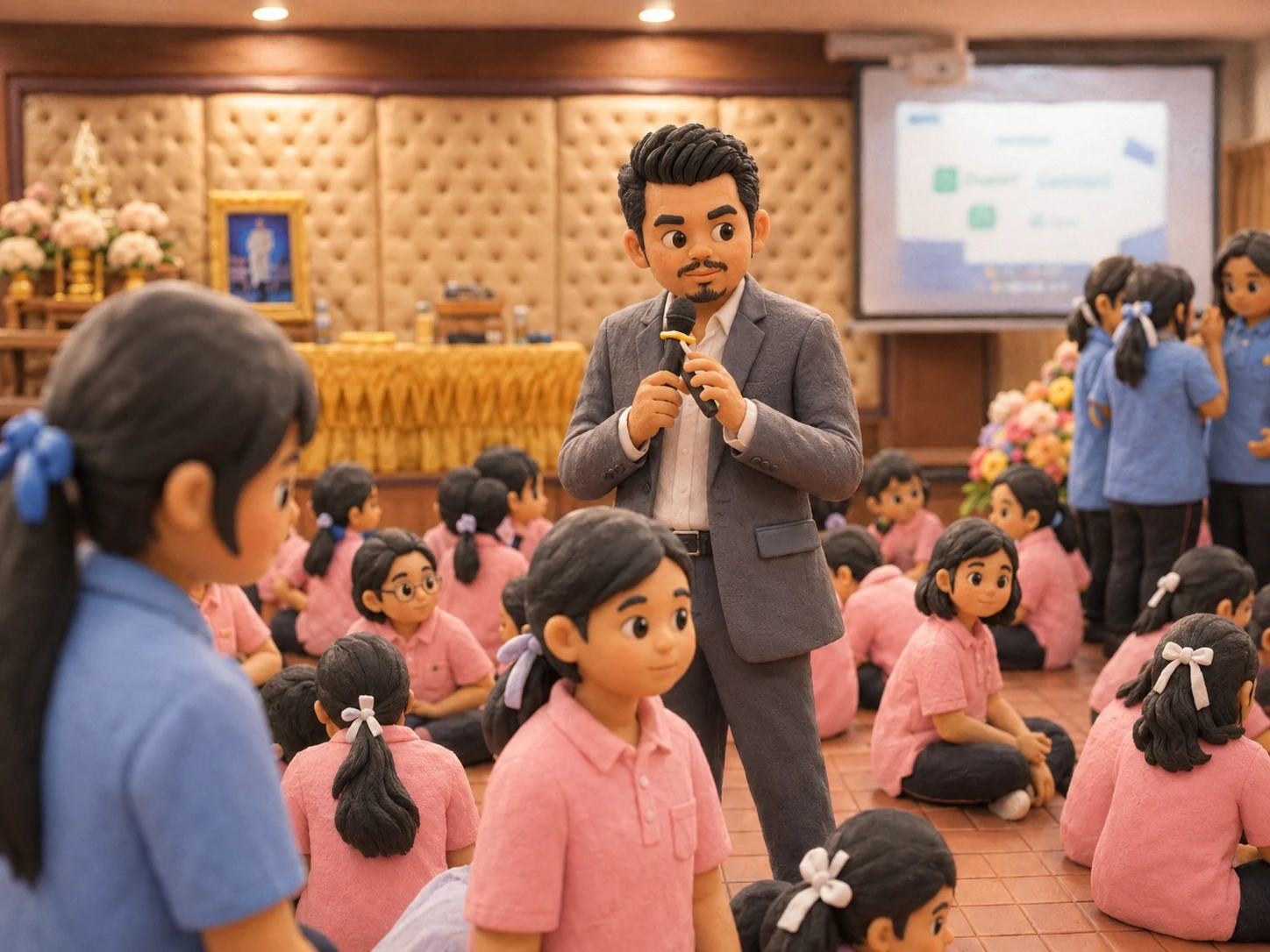 ภาพกิจกรรมการเรียนรู้ล่าสุดที่ดำเนินโดยทีม Athena Wise